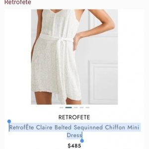 Retrofete Claire Sequin Dress